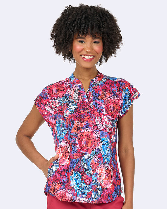 1172 Diana Print Top