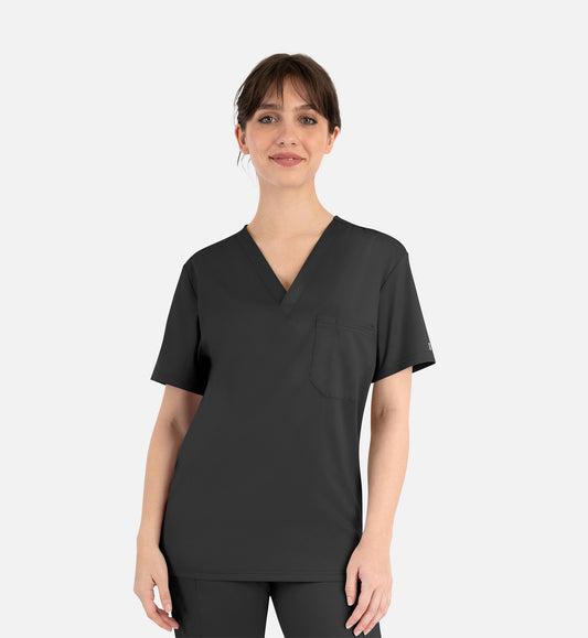 3500 Unisex Tuckable V-Neck Top
