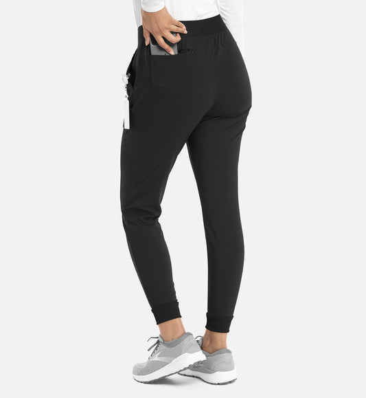 60302 Women’s Mid Rise Elastic Jogger
