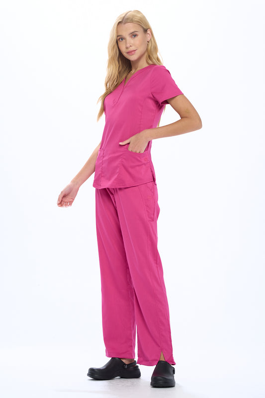 8200 ULTRASOFT STRETCH DROP NECK 2 POCKET SCRUB SET