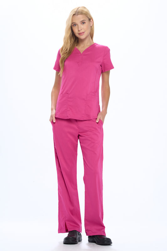 8200 ULTRASOFT STRETCH DROP NECK 2 POCKET SCRUB SET