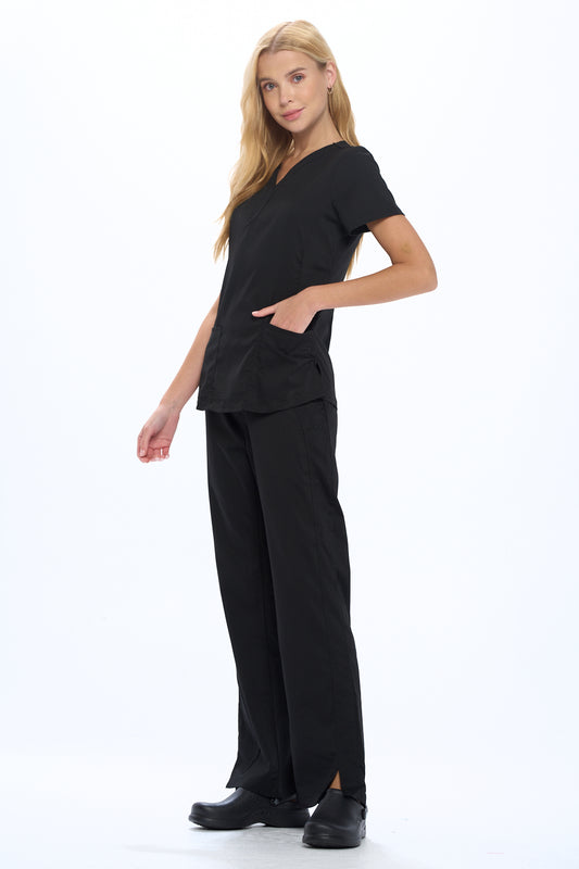 8200 ULTRASOFT STRETCH DROP NECK 2 POCKET SCRUB SET