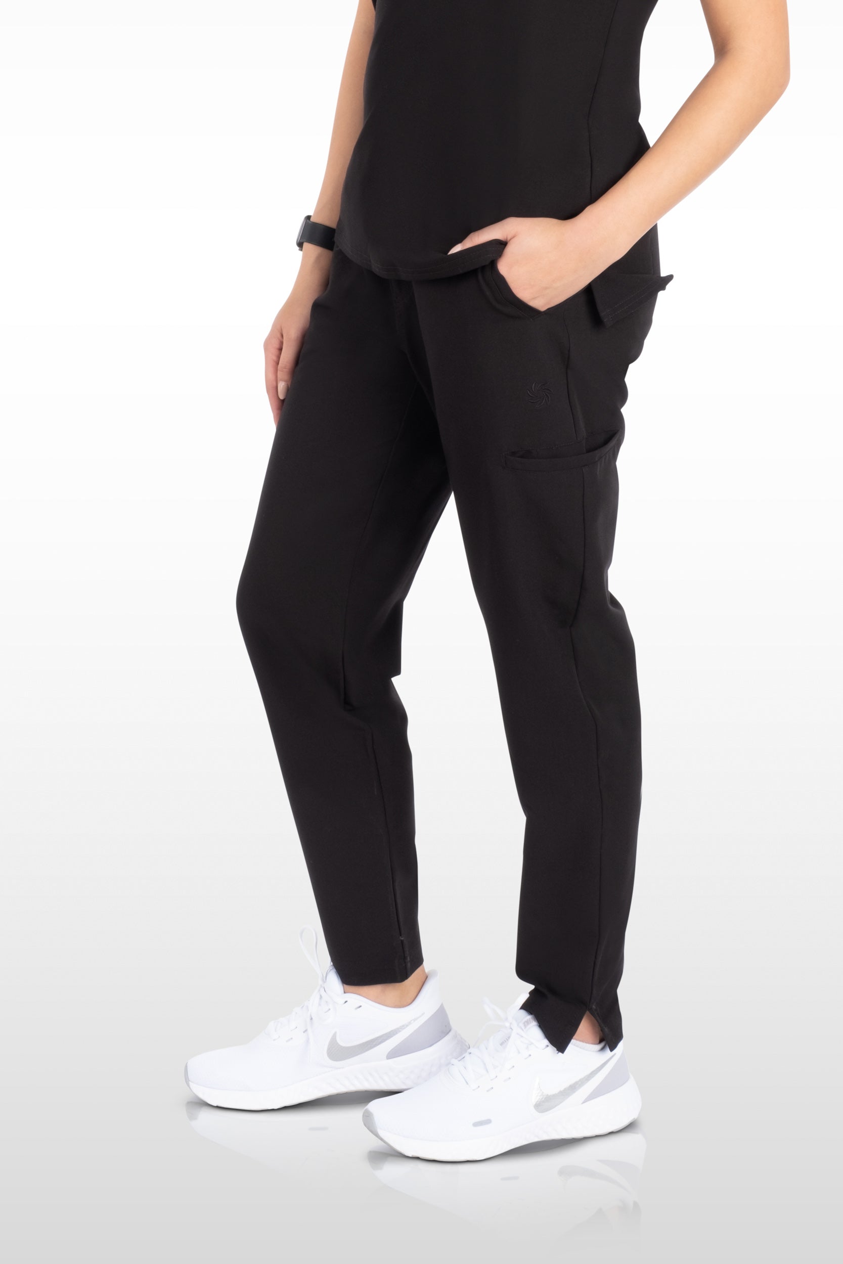 Pearl Womens Yoga Pant with 7 Pockets - Petite (13030P)