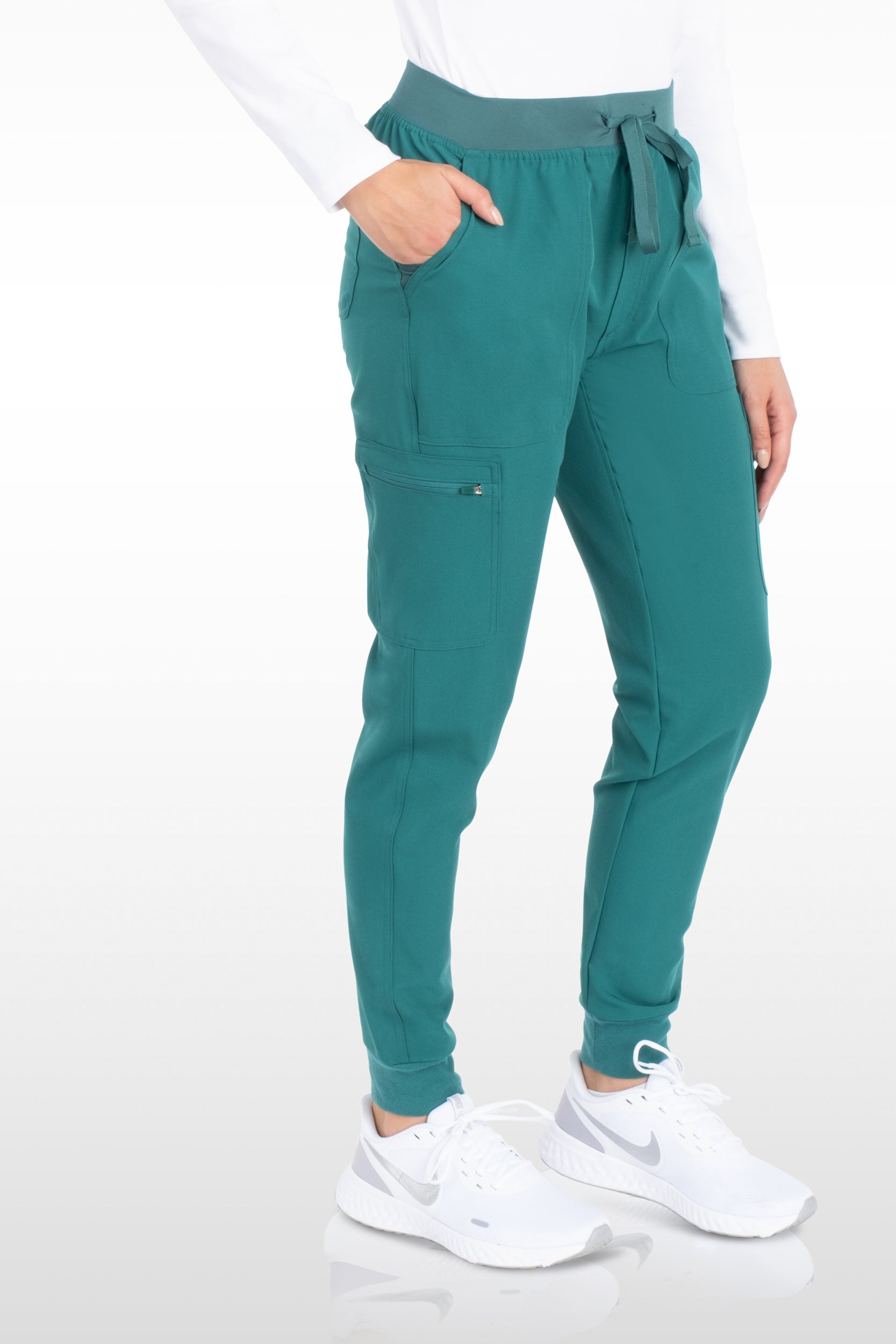 Maya Womens Yoga Jogger Pant with 6 Pockets - Long (13040L)