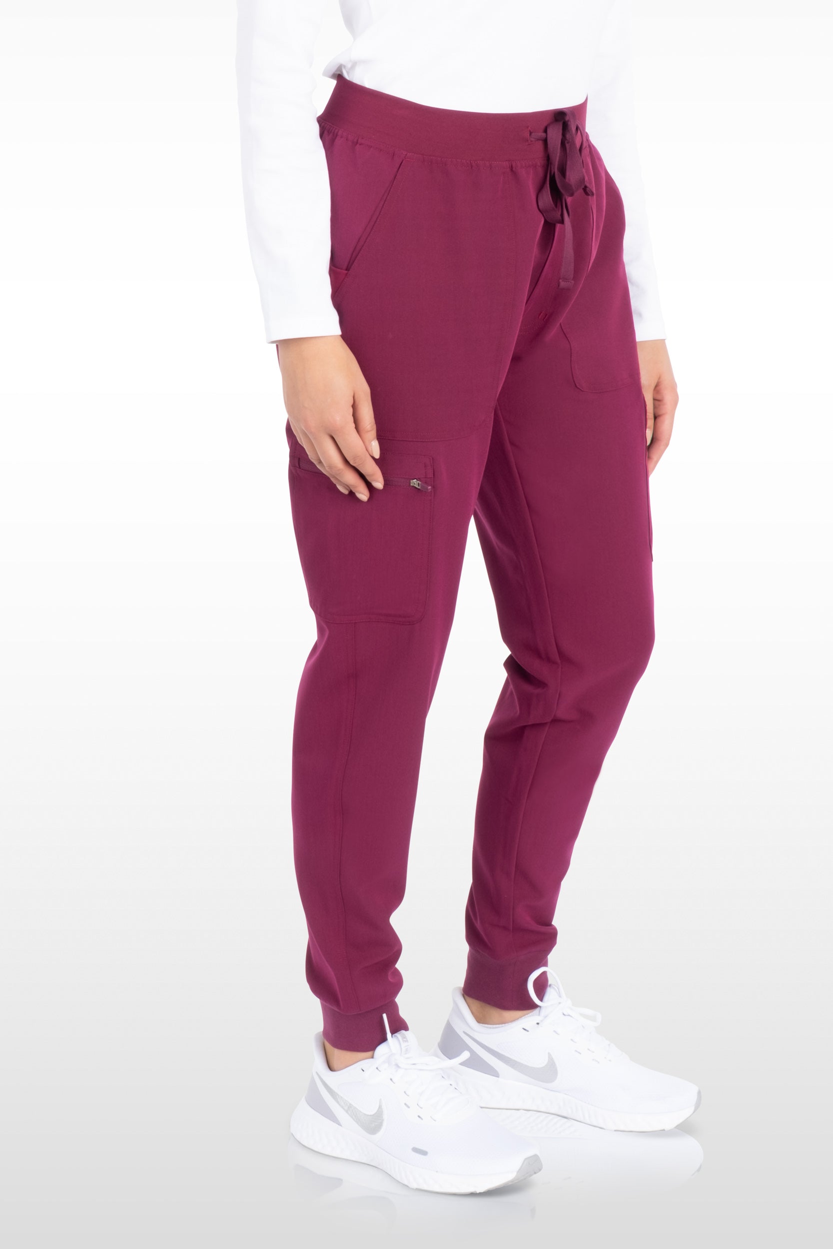 Maya Womens Yoga Jogger Pant with 6 Pockets - Long (13040L)