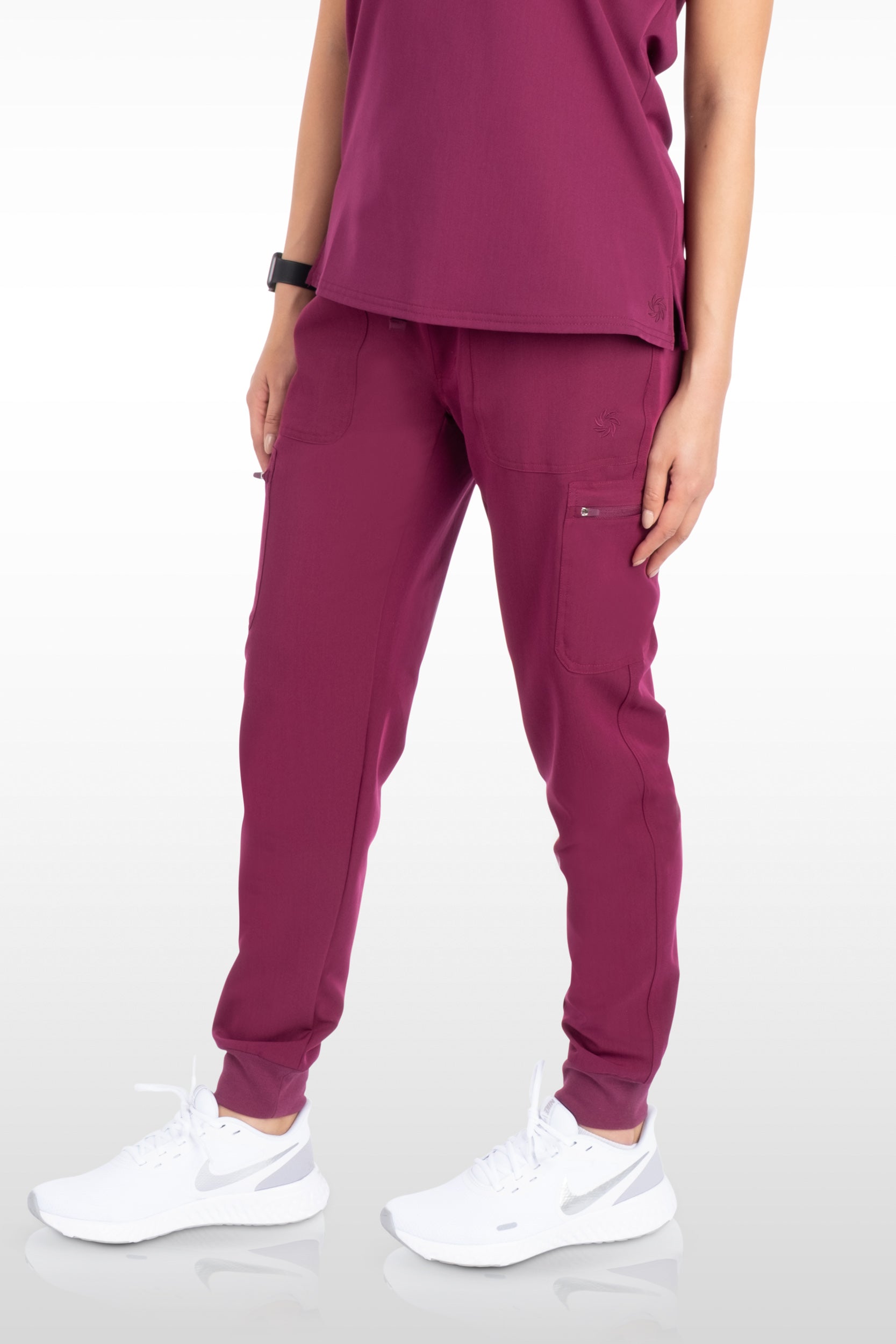 Maya Womens Yoga Jogger Pant with 6 Pockets - Long (13040L)