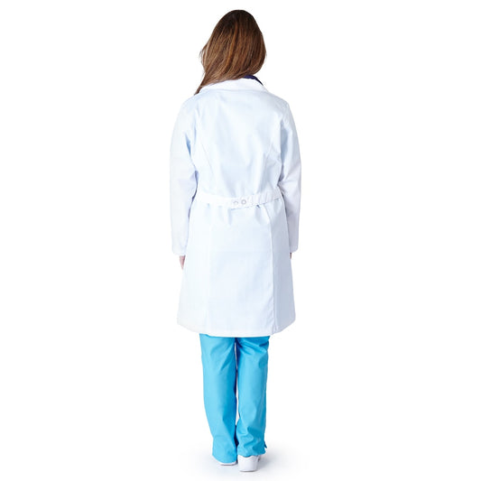 # 1516 Unisex White 3 Pocket Lab Coat