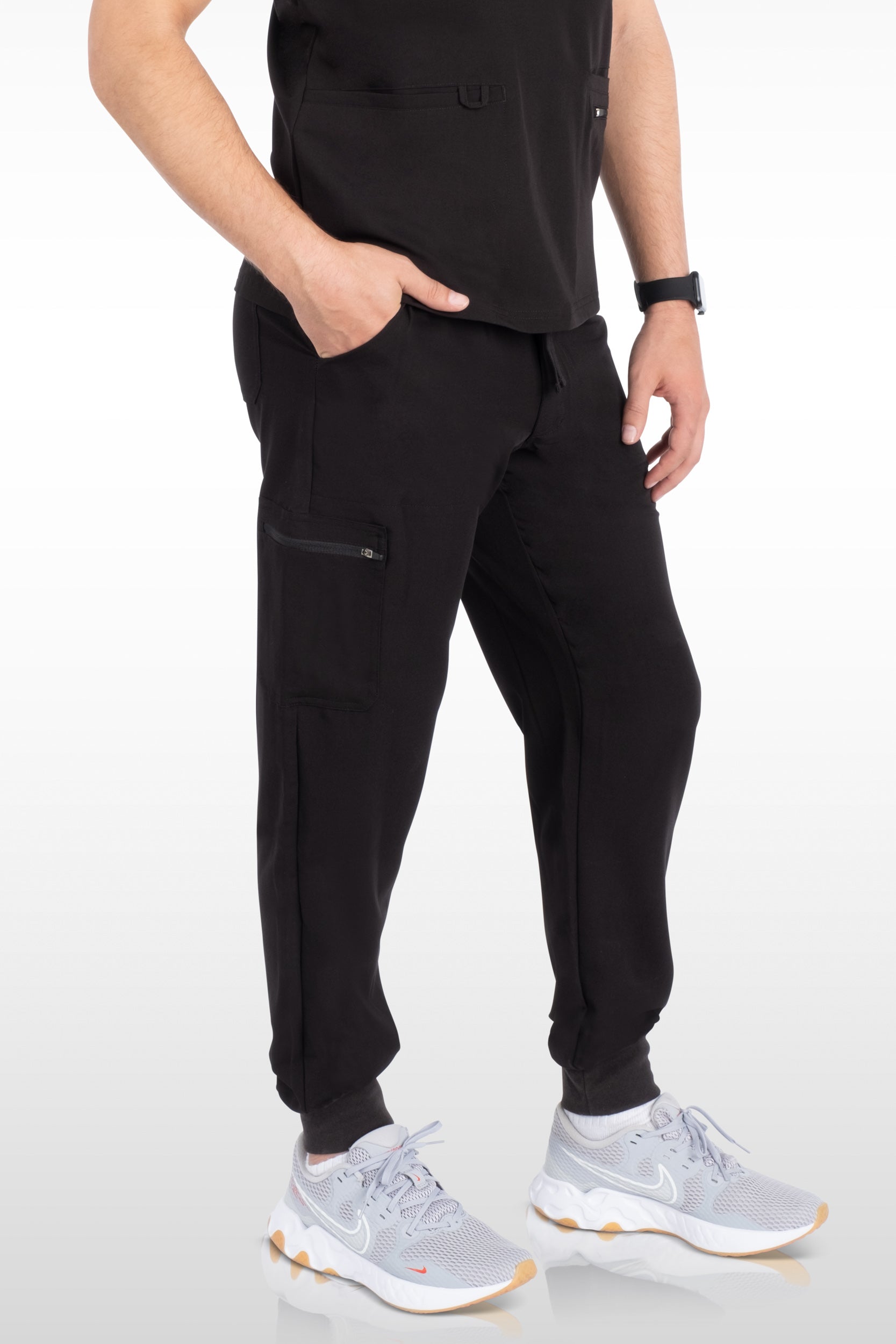 Hudson Mens Yoga Jogger Pant with 6 Pockets (16090)