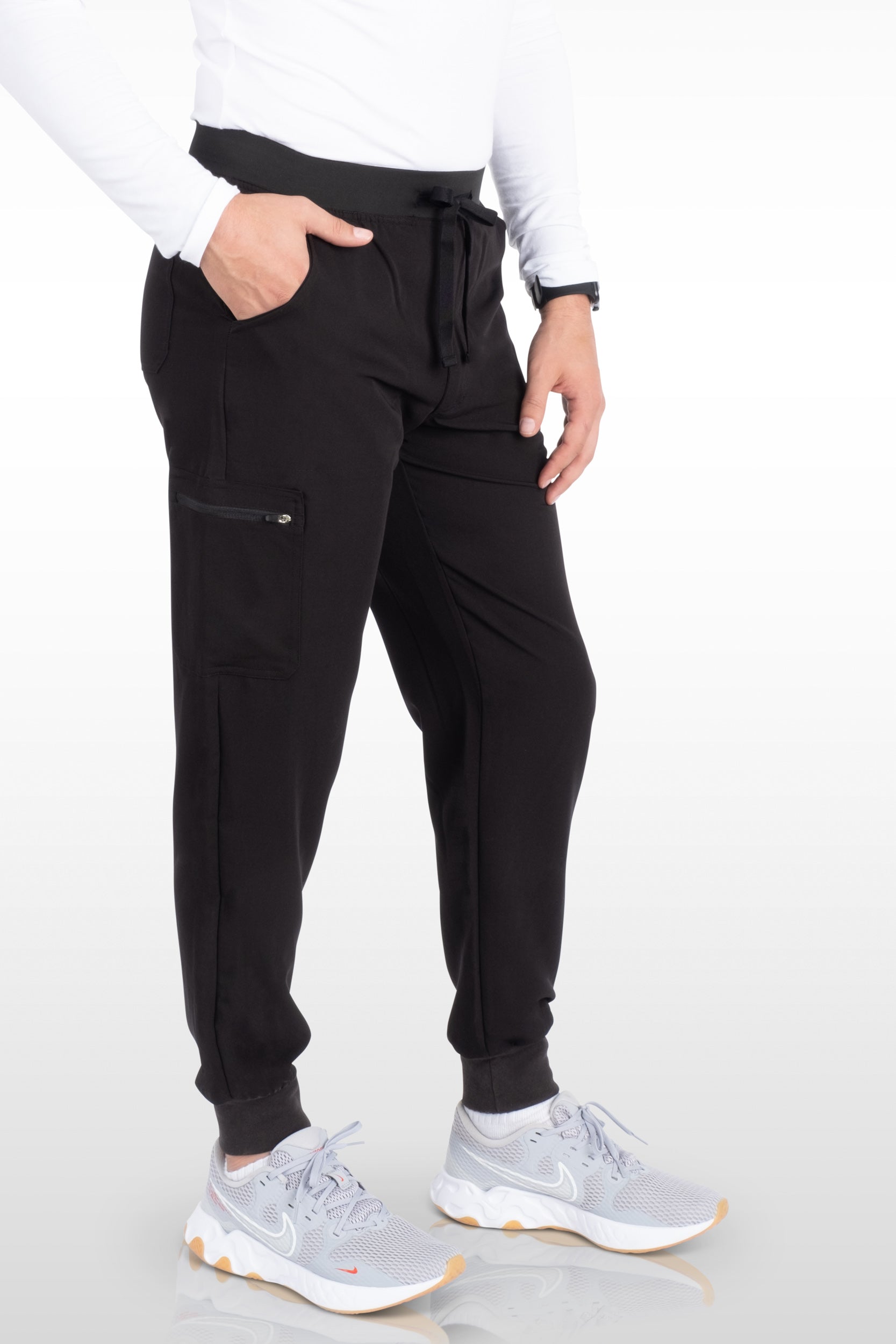 Hudson Mens Yoga Jogger Pant with 6 Pockets (16090)