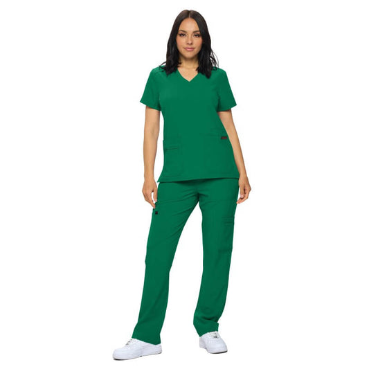 3102 MONARCH WOMEN’S PREMIUM ESSENTIAL CARGO SCRUB SET