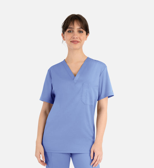 3500 Unisex Tuckable V-Neck Top