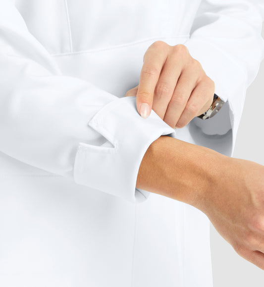 5072 Women’s Mid Length Lab Coat