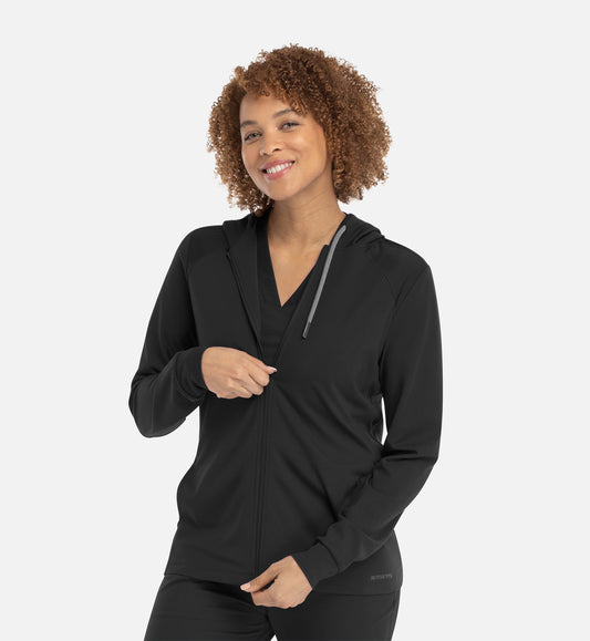 90301 Women’s Hooded Zip Front Jacket
