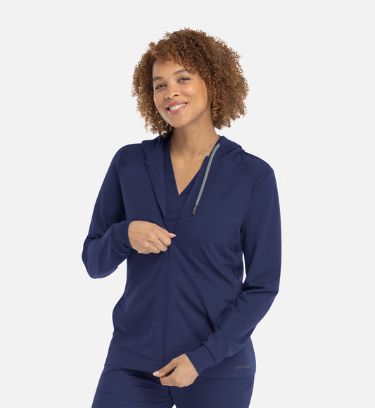 90301 Women’s Hooded Zip Front Jacket
