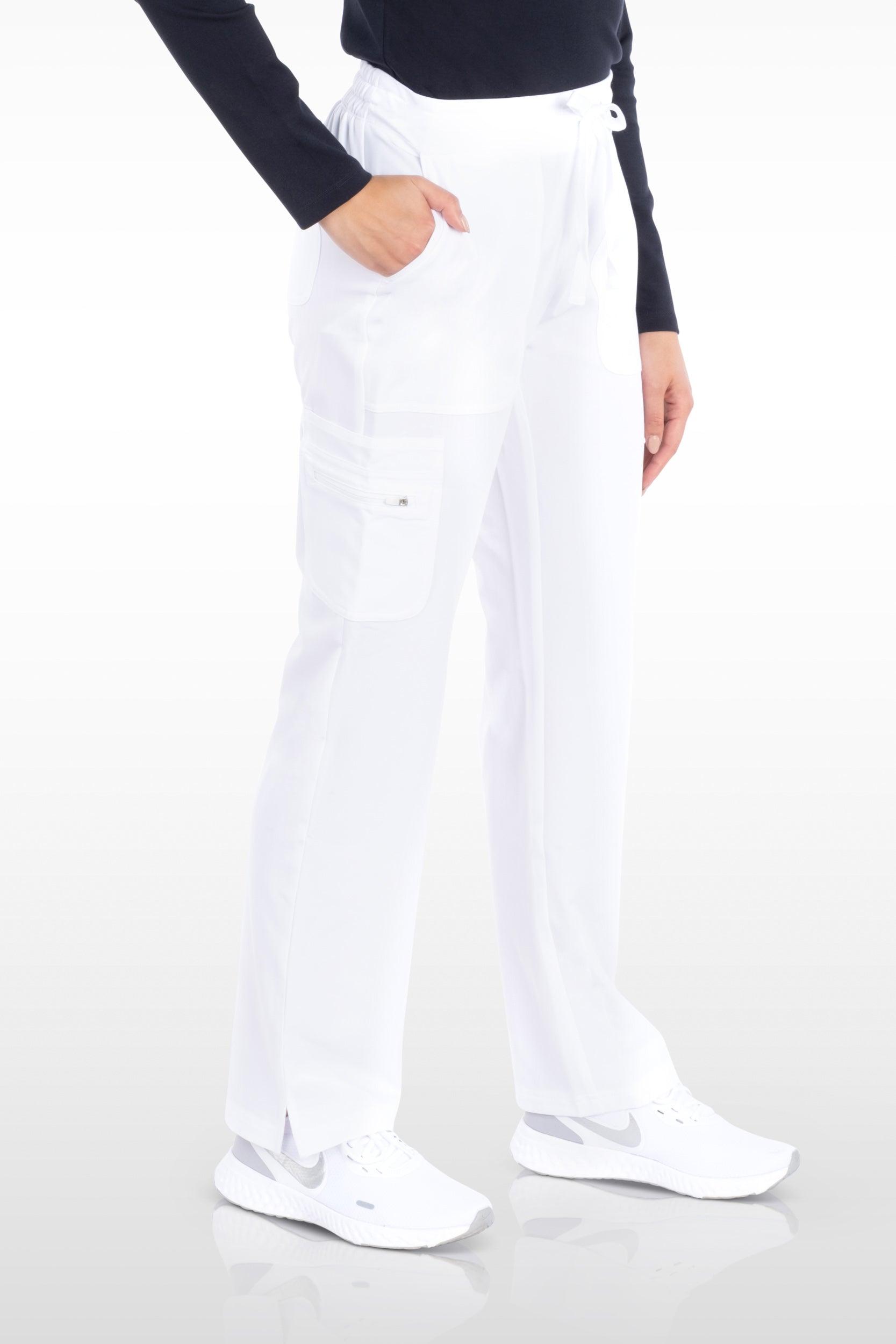 Amazon Womens Pant Classic Elastic Pant with 7 Pockets - Regular (93001R)