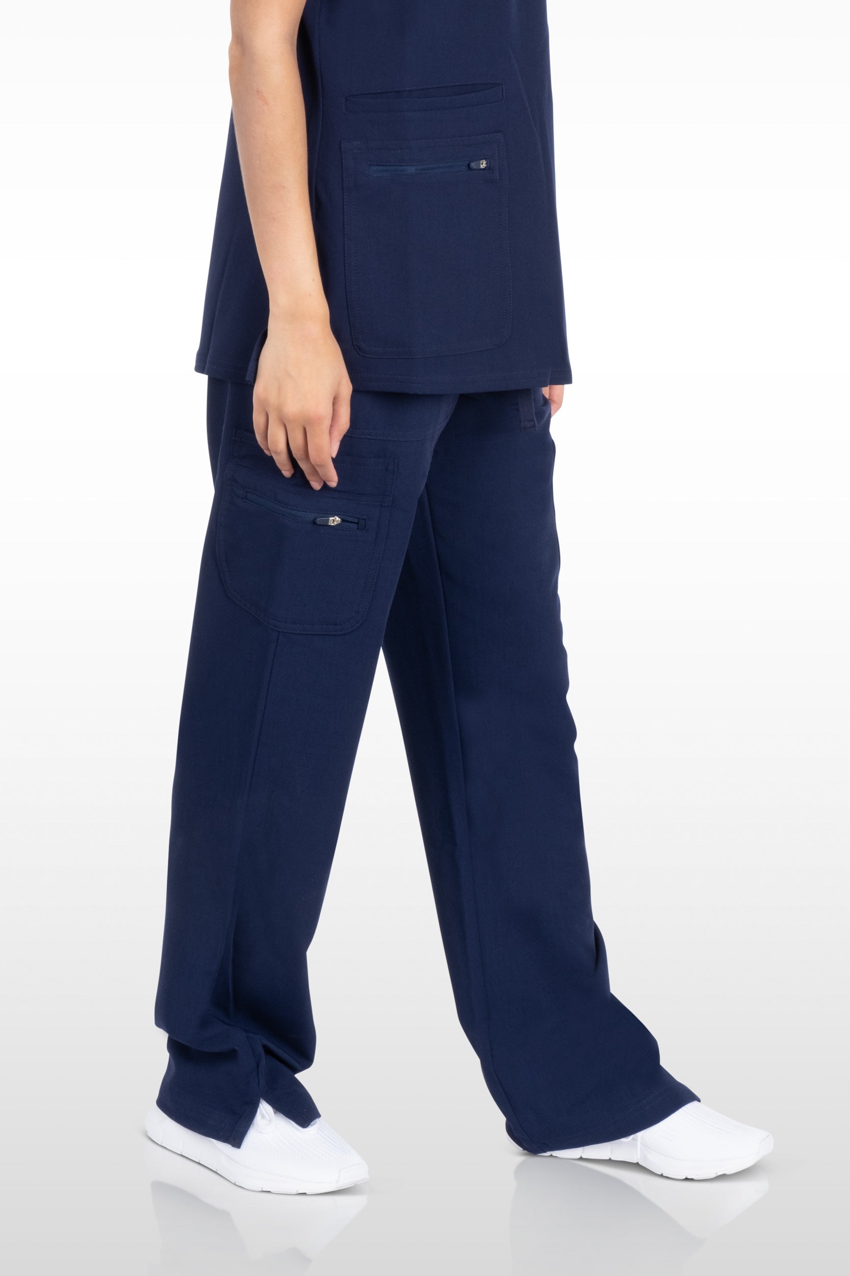 Pacific Womens Pant Yoga Pant with 9 Pockets - Petite (93002P)