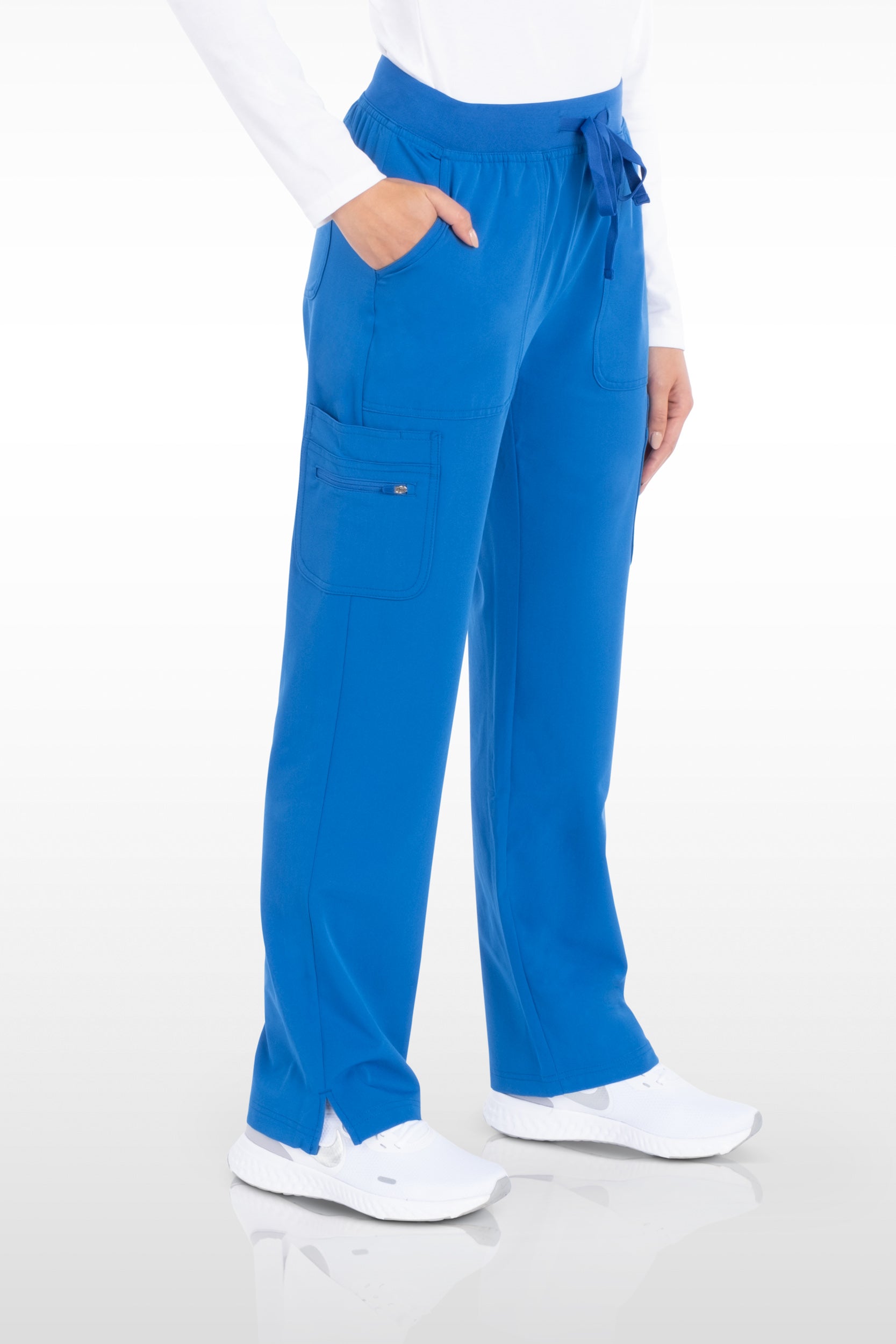 Pacific Womens Pant Yoga Pant with 9 Pockets - Petite (93002P)
