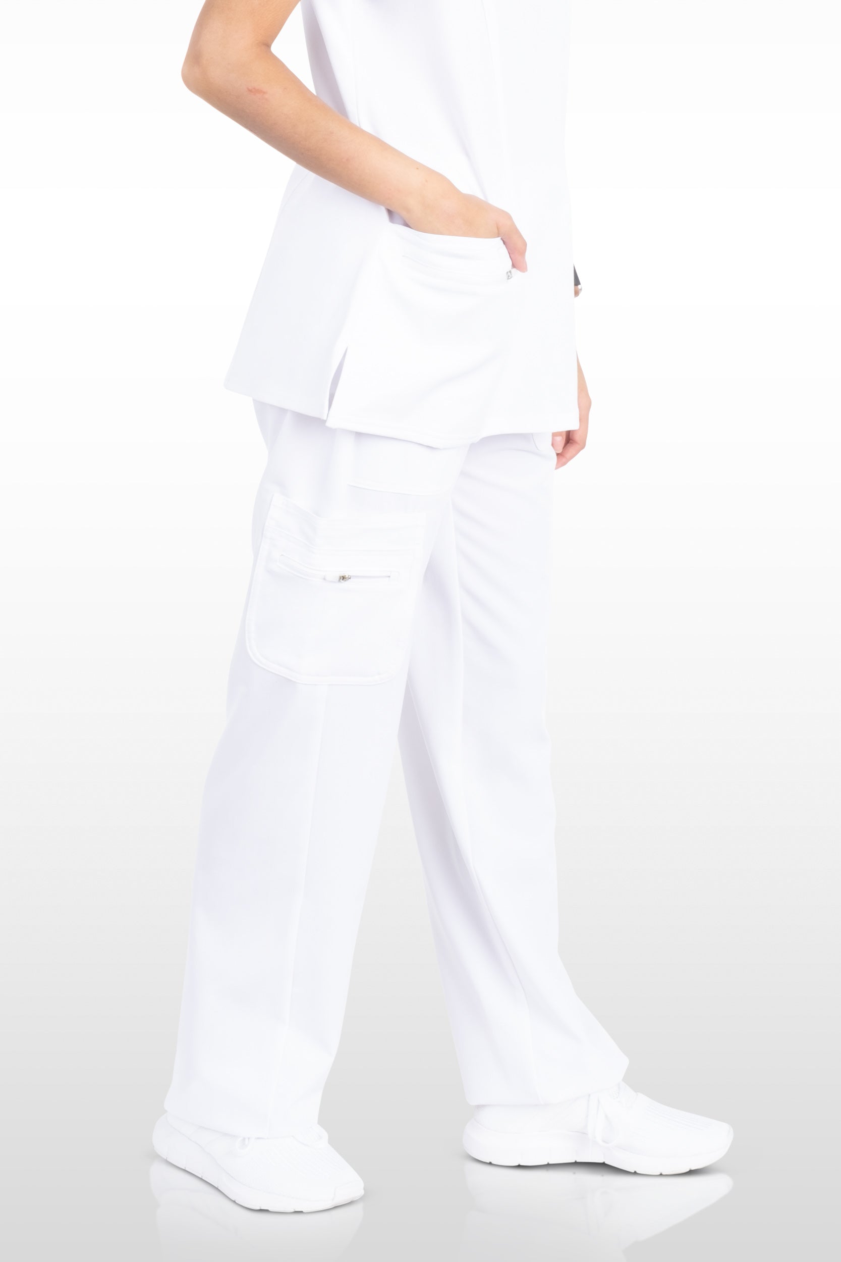 Pacific Womens Pant Yoga Pant with 9 Pockets - Petite (93002P)