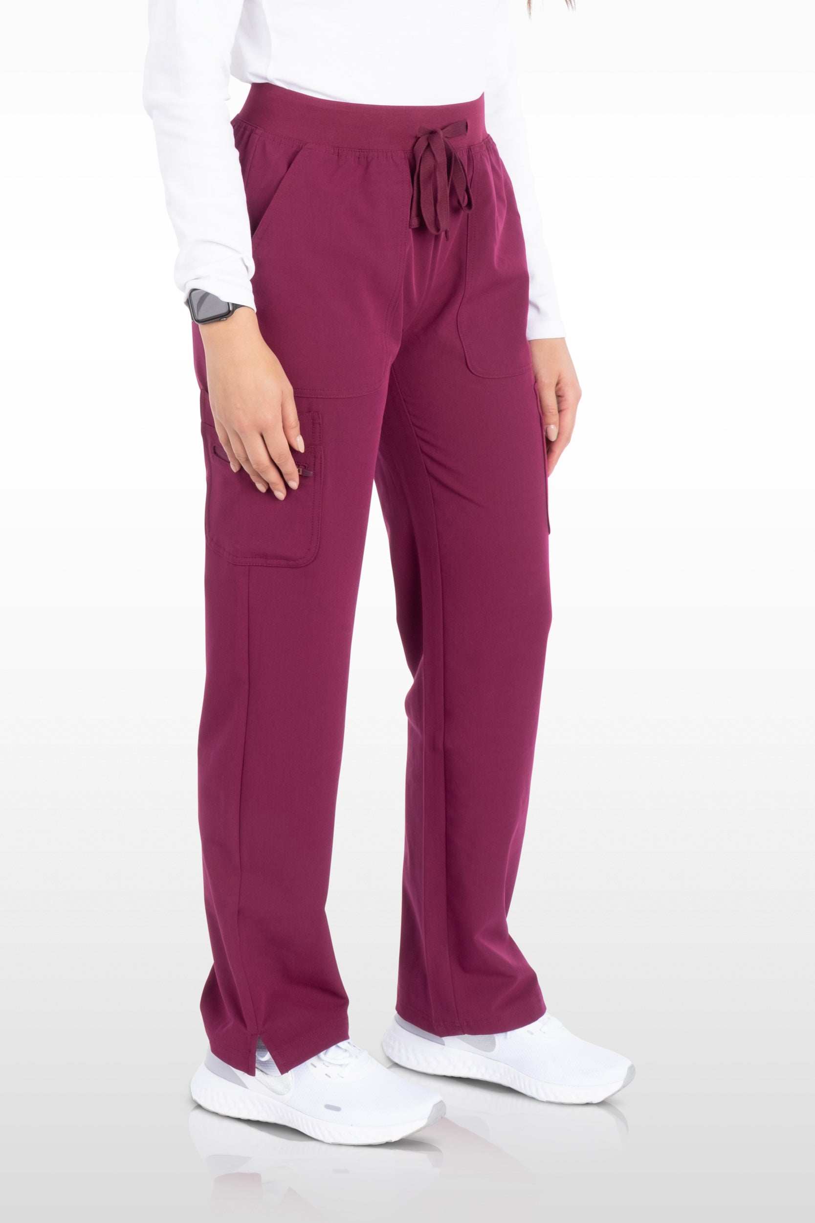 Pacific Womens Pant Yoga Pant with 9 Pockets - Petite (93002P)