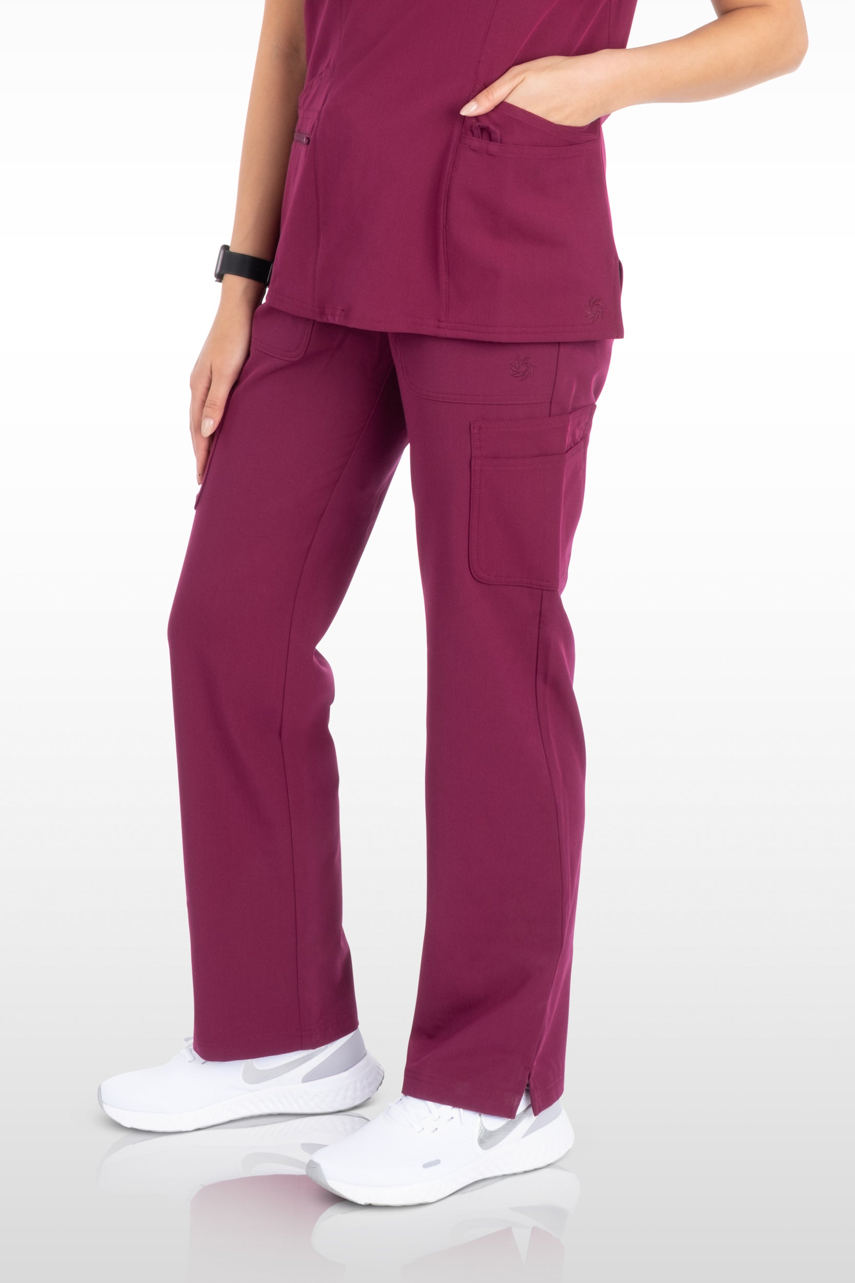 Pacific Womens Pant Yoga Pant with 9 Pockets - Petite (93002P)