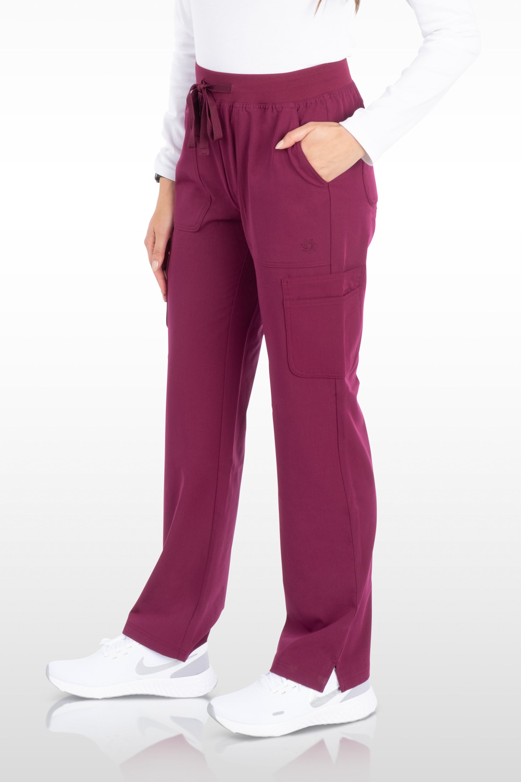 Pacific Womens Pant Yoga Pant with 9 Pockets - Petite (93002P)