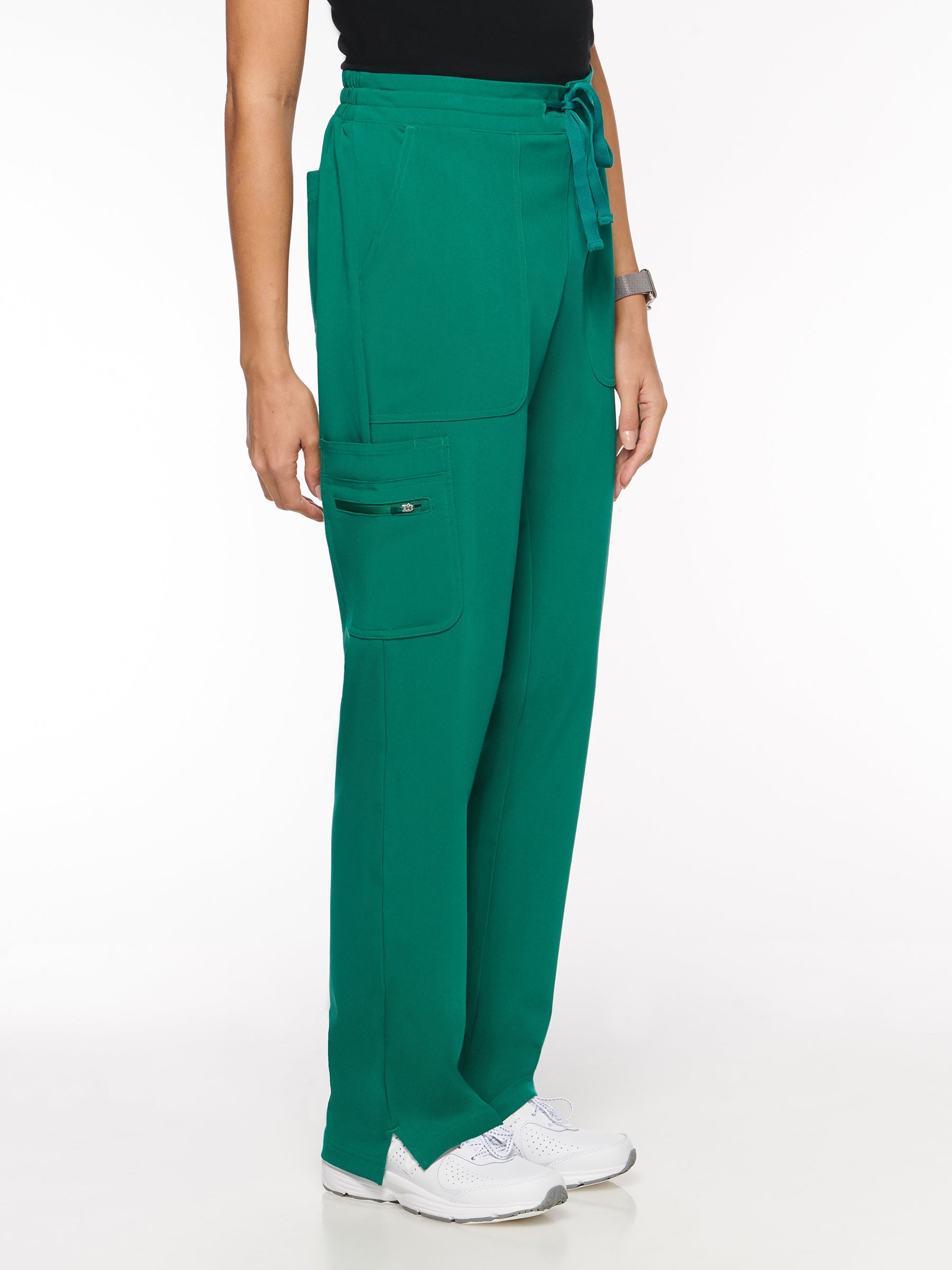 Amazon Womens Pant Classic Elastic Pant with 7 Pockets - Petite (93001P)