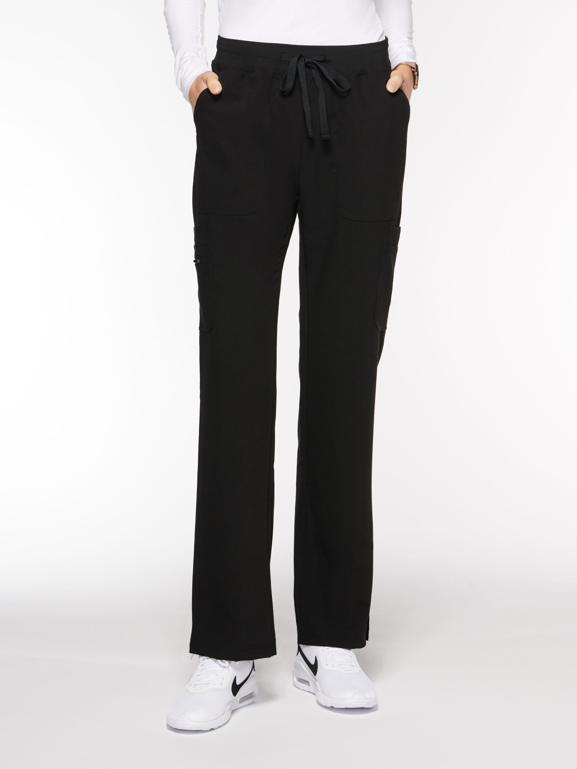 Pacific Womens Pant Yoga Pant with 9 Pockets - Petite (93002P)
