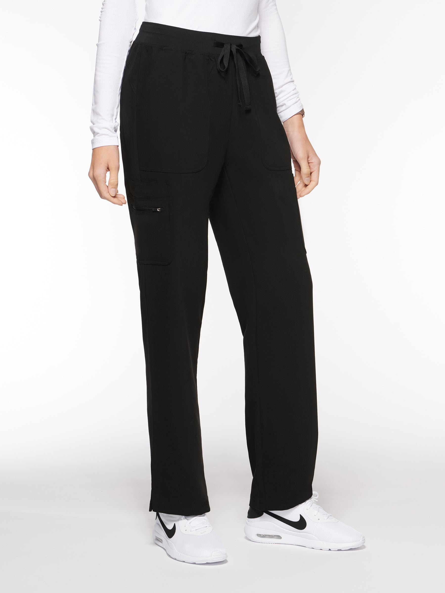 Pacific Womens Pant Yoga Pant with 9 Pockets - Petite (93002P)