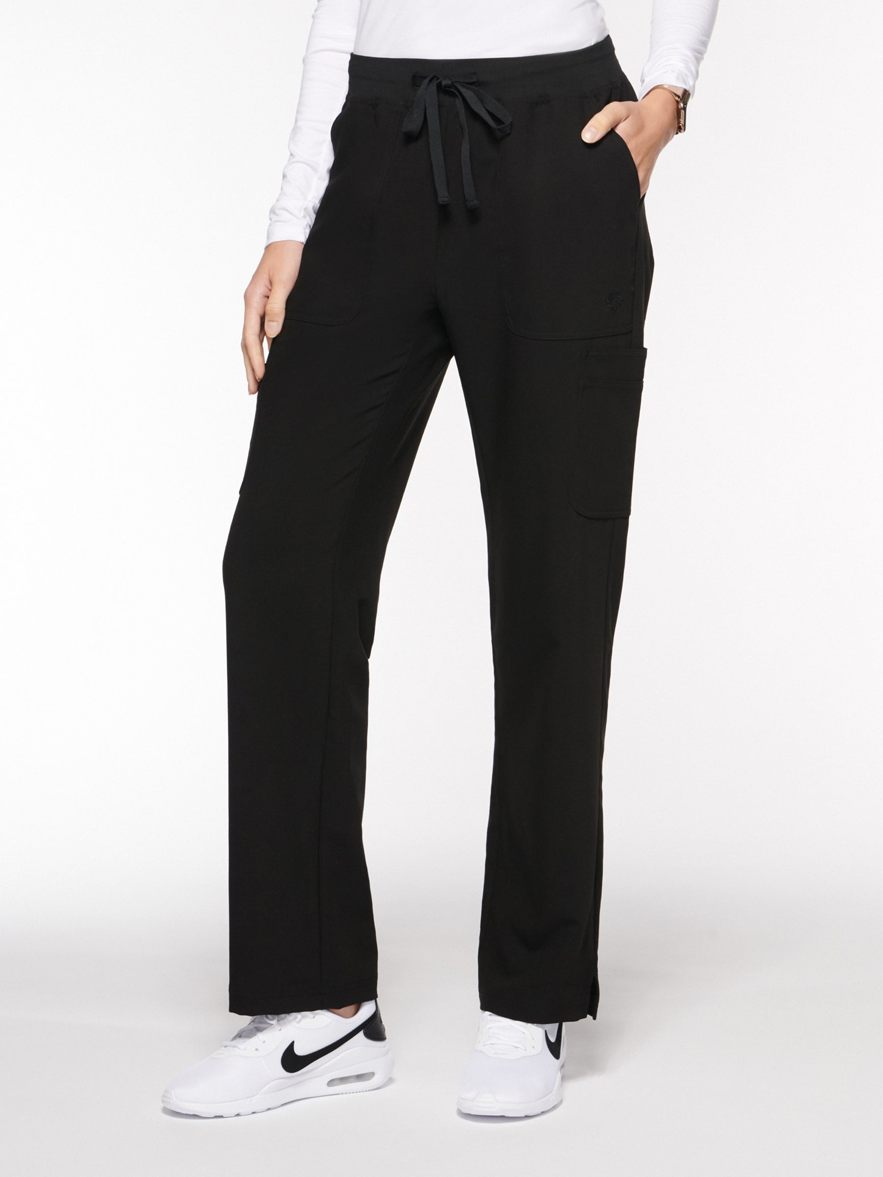 Pacific Womens Pant Yoga Pant with 9 Pockets - Petite (93002P)