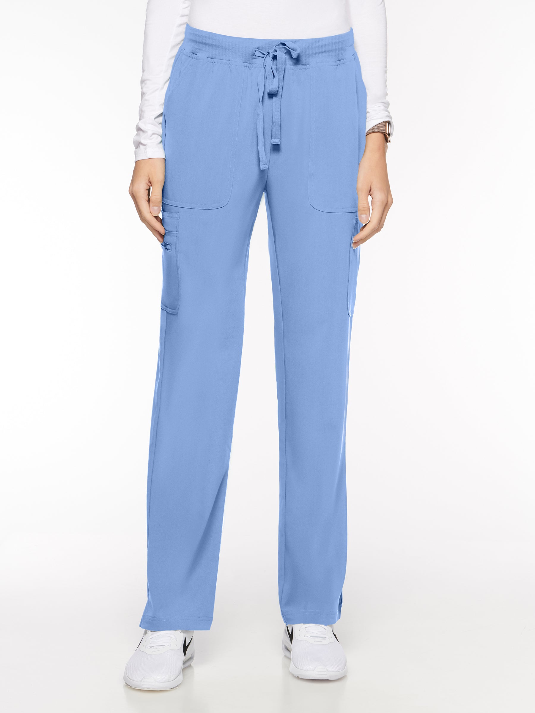 Pacific Womens Pant Yoga Pant with 9 Pockets - Petite (93002P)
