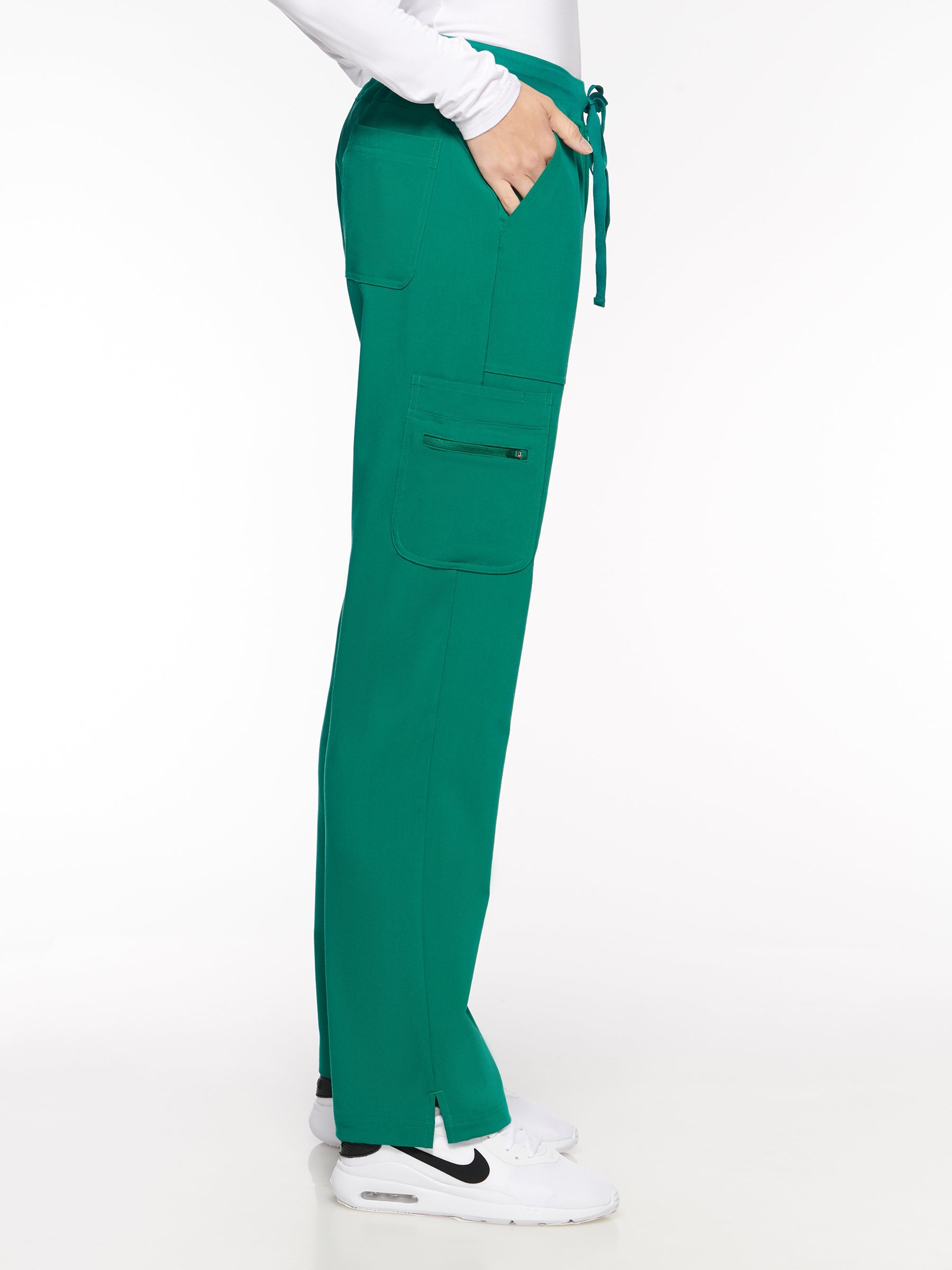 Pacific Womens Pant Yoga Pant with 9 Pockets - Petite (93002P)