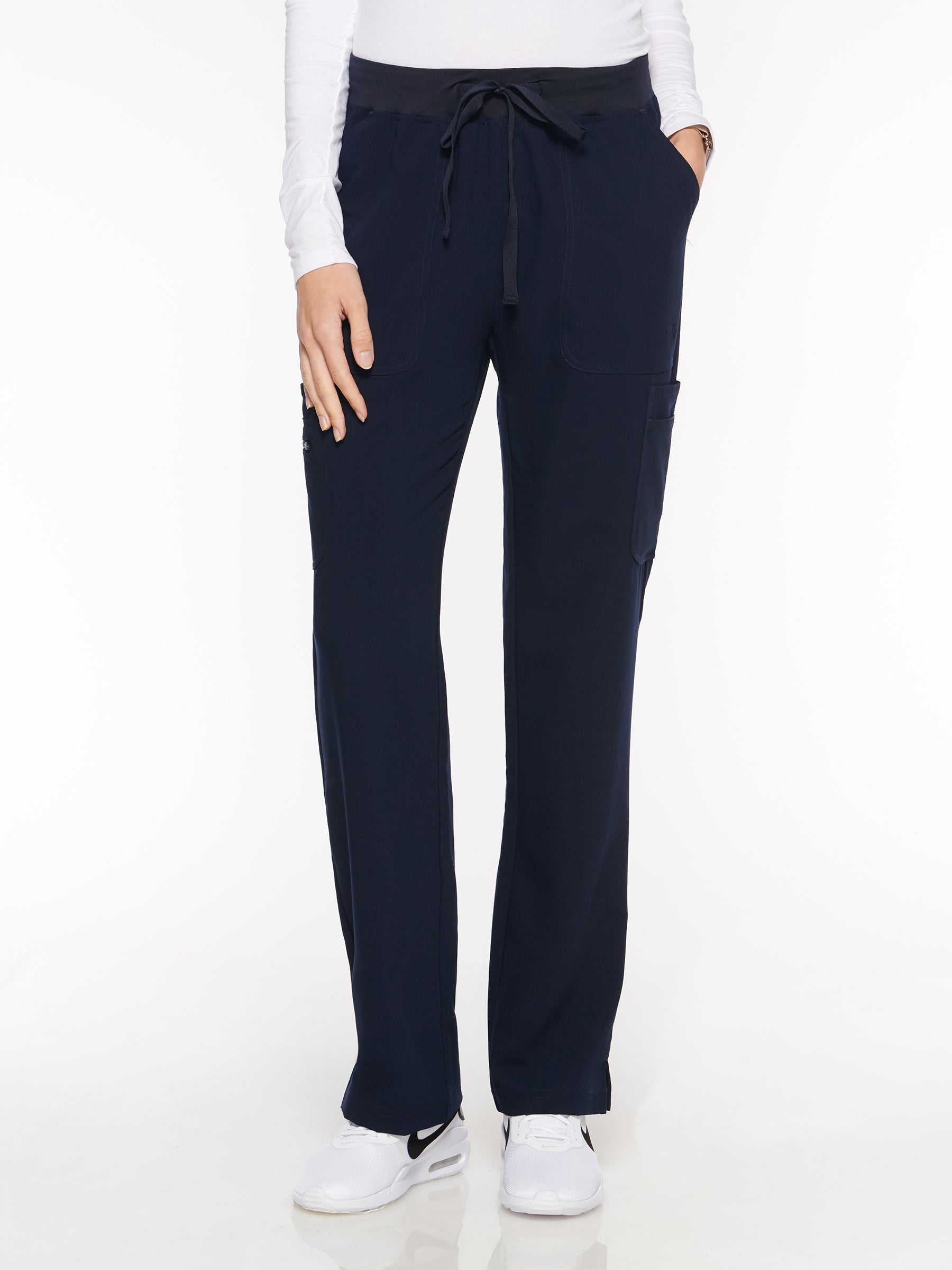 Pacific Womens Pant Yoga Pant with 9 Pockets - Petite (93002P)