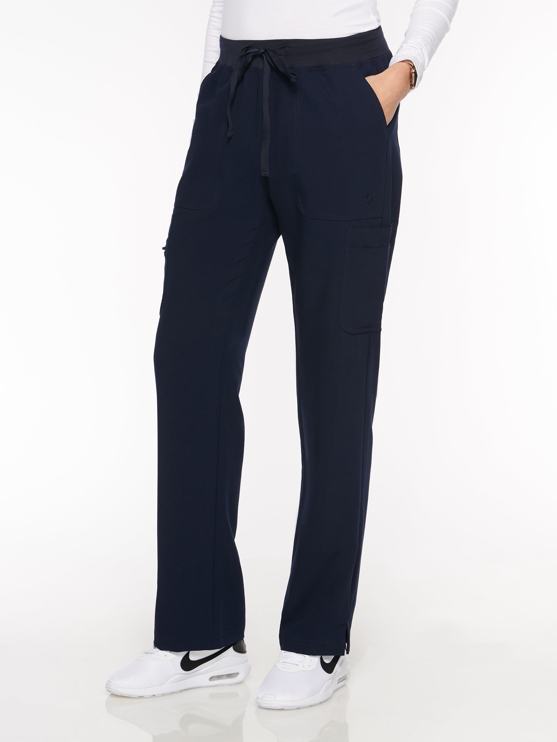 Pacific Womens Pant Yoga Pant with 9 Pockets - Petite (93002P)