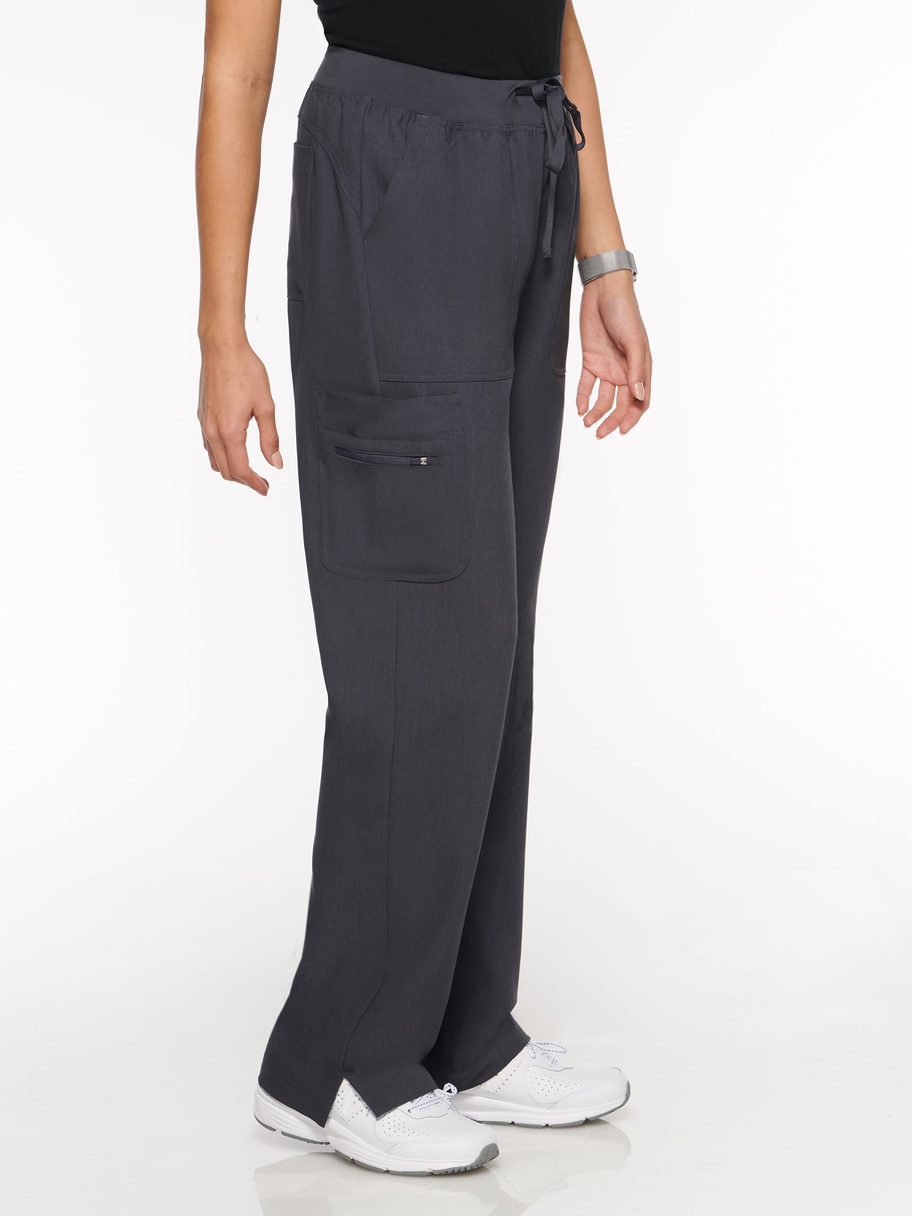 Pacific Womens Pant Yoga Pant with 9 Pockets - Petite (93002P)