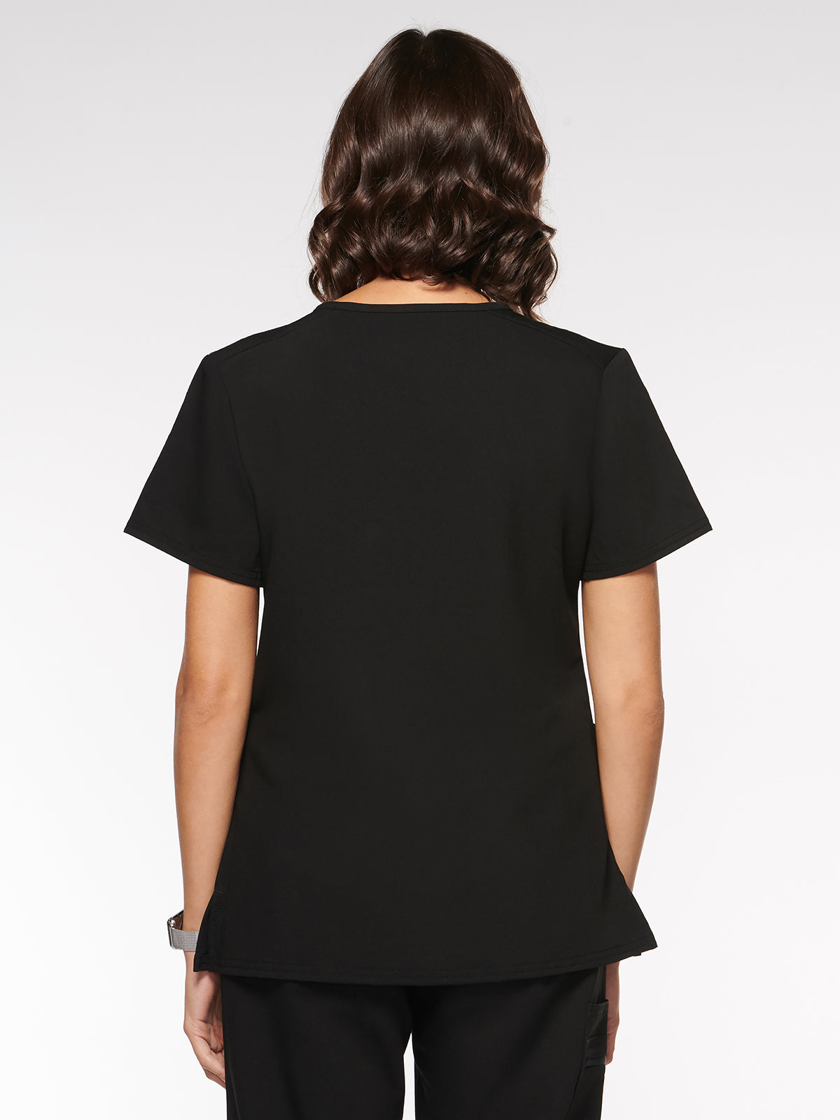 Nile Womens Top Classic V-Neck with 6 Pockets (94001)