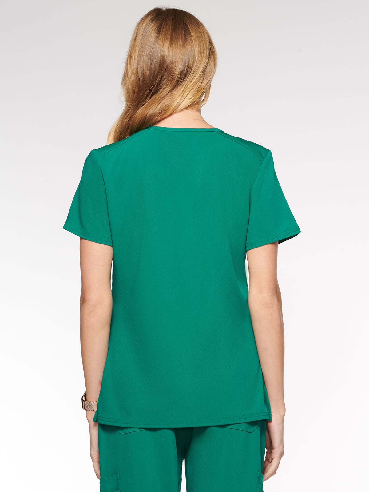 Nile Womens Top Classic V-Neck with 6 Pockets (94001)