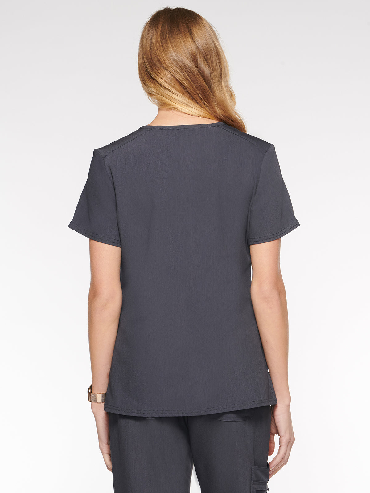 Nile Womens Top Classic V-Neck with 6 Pockets (94001)