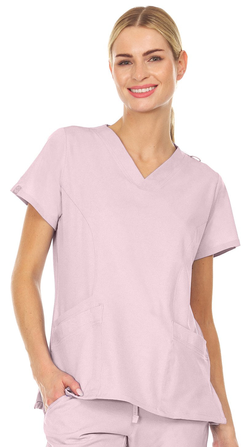 Eleanor - Mini Marilyn V-Neck Scrub Top