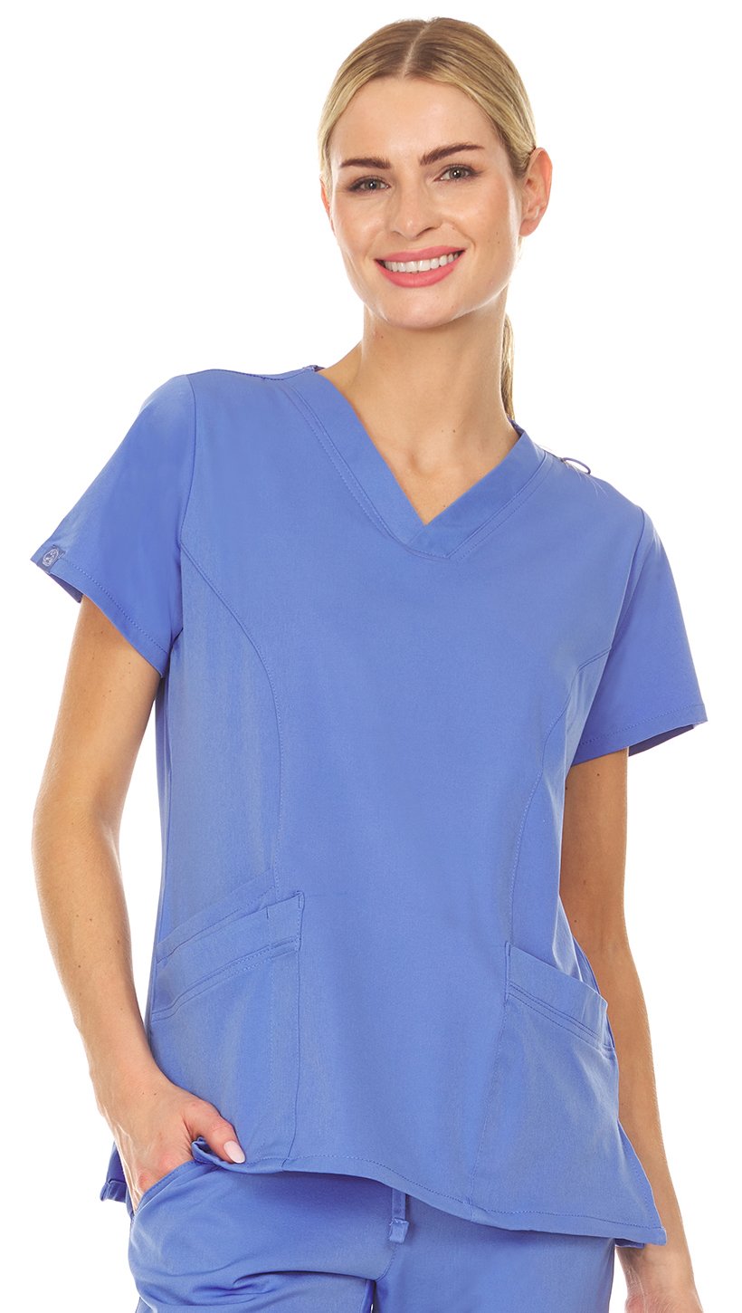 Eleanor - Mini Marilyn V-Neck Scrub Top