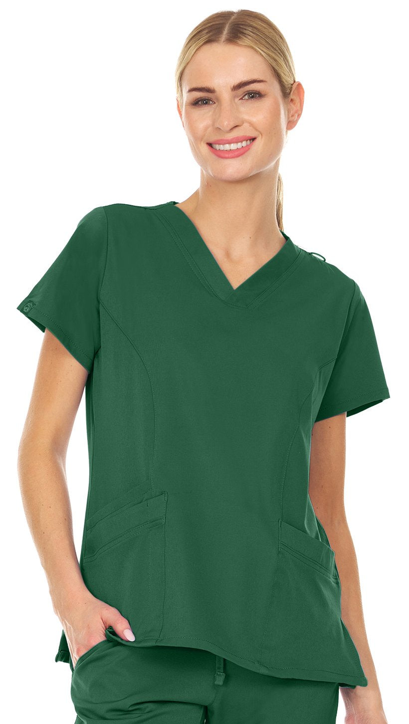 Eleanor - Mini Marilyn V-Neck Scrub Top