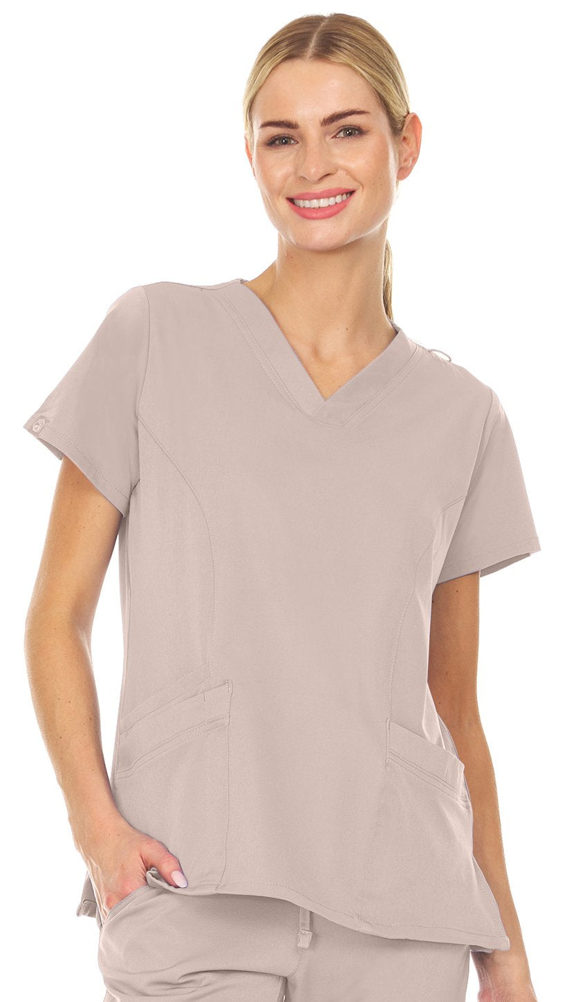 Eleanor - Mini Marilyn V-Neck Scrub Top