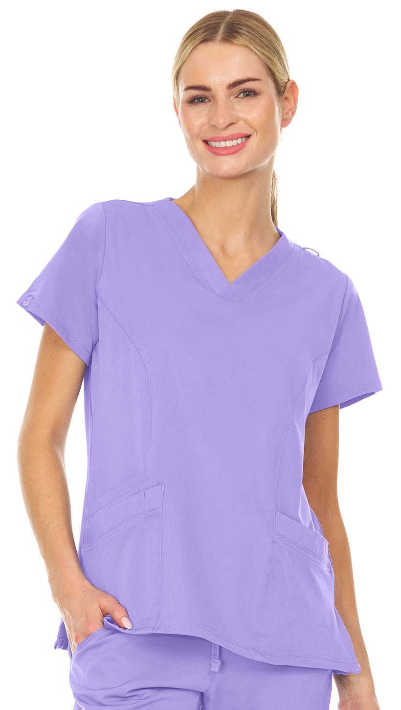 Eleanor - Mini Marilyn V-Neck Scrub Top