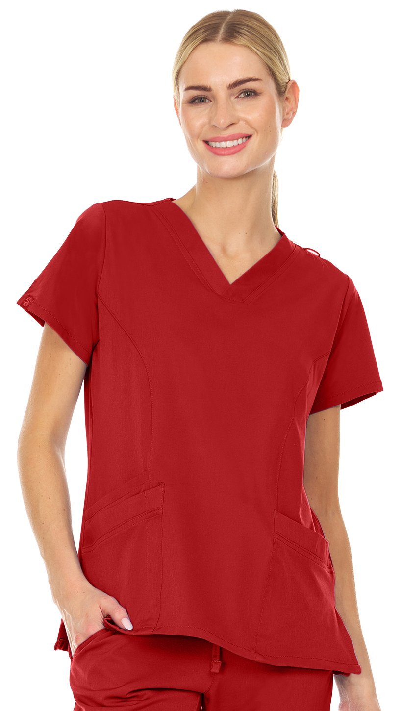 Eleanor - Mini Marilyn V-Neck Scrub Top