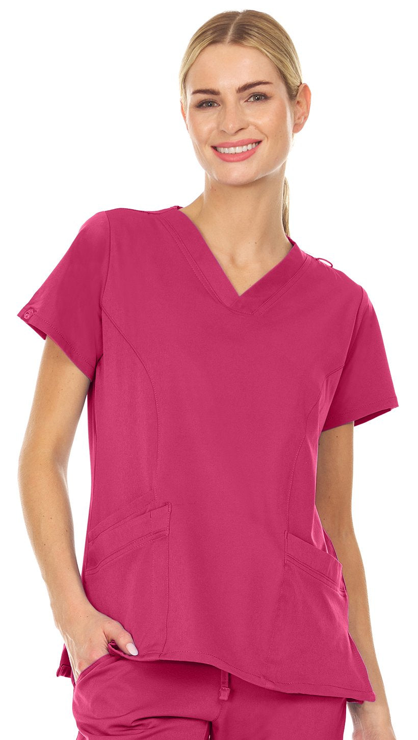 Eleanor - Mini Marilyn V-Neck Scrub Top