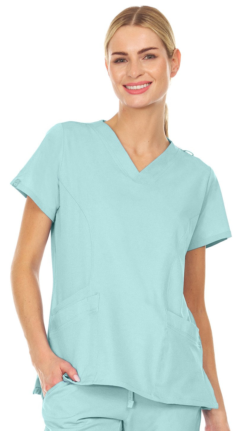 Eleanor - Mini Marilyn V-Neck Scrub Top