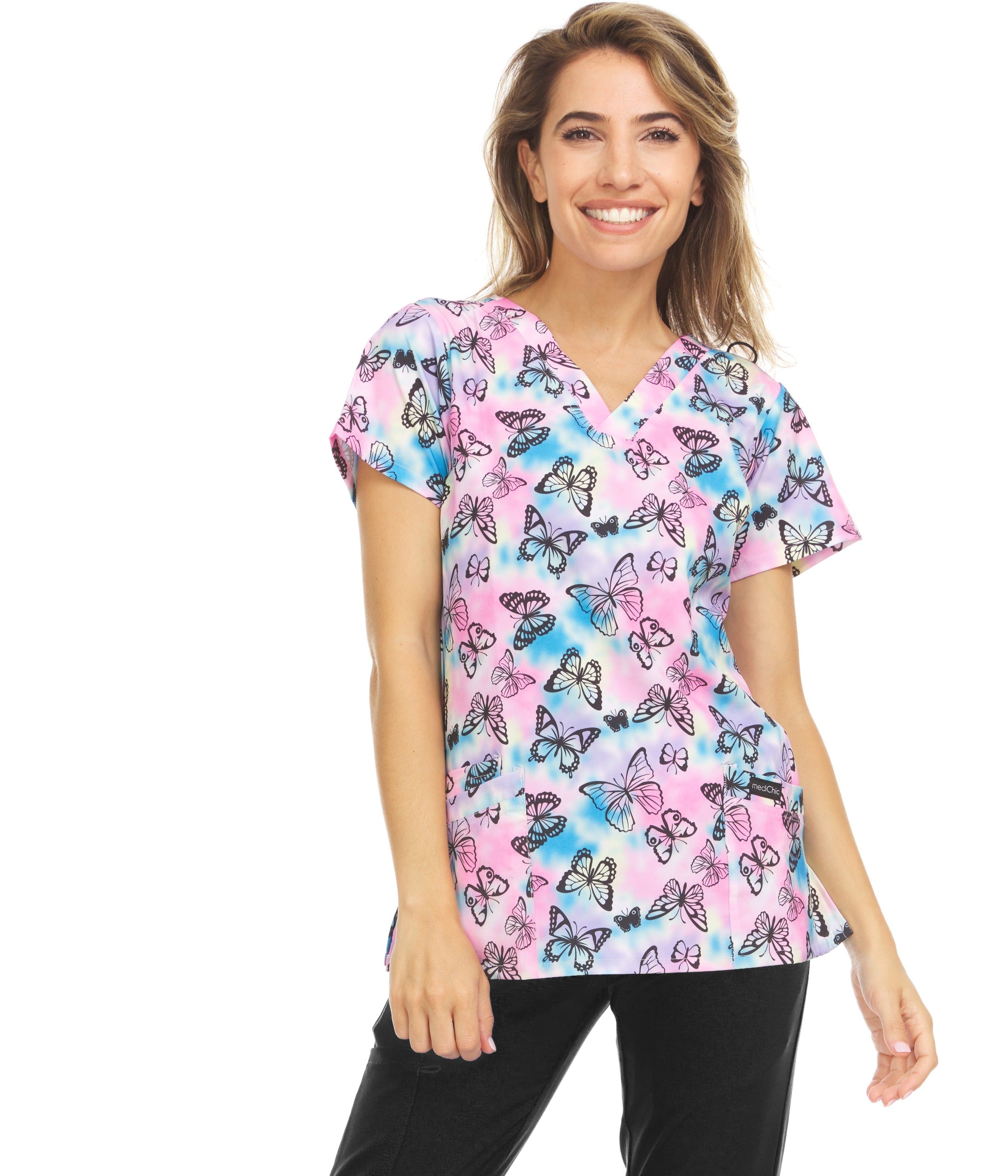 Naomi - MediChic Printed Top