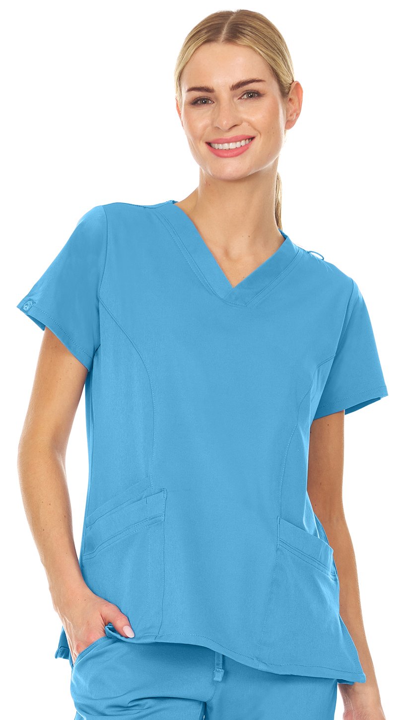 Eleanor - Mini Marilyn V-Neck Scrub Top