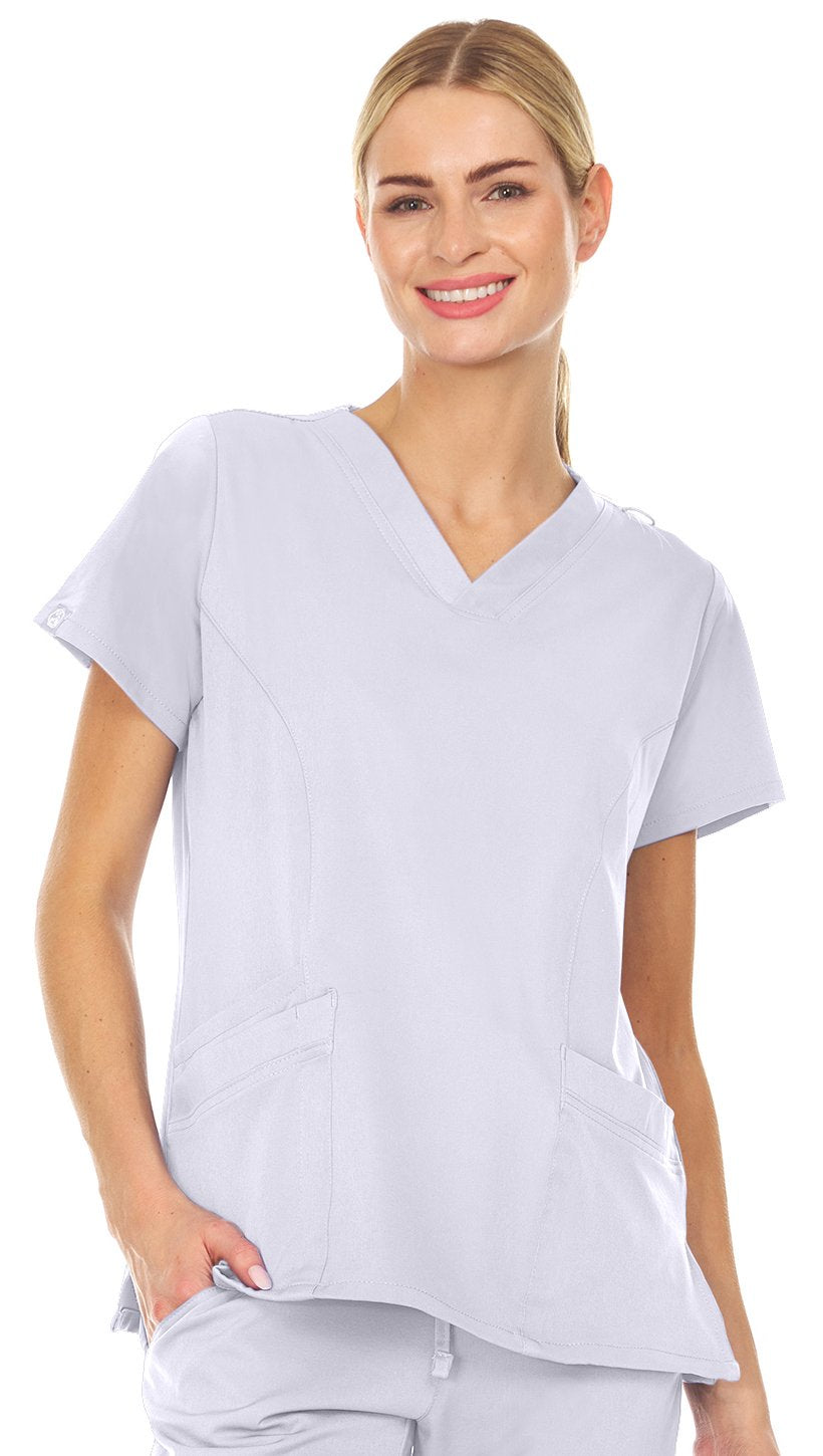 Eleanor - Mini Marilyn V-Neck Scrub Top